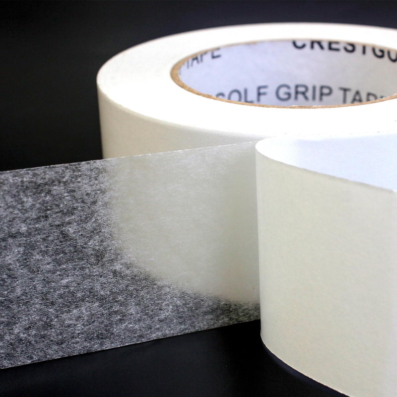 Crestgolf Golf Grip Tape Roll 2â€œ X50 Yardsâ€”Solvent Activated Double Sided Adhesive Grip Tape Rolls for Regripping Golf Clubsâ€”Strong Adhesiveness Double Sided Tape - Image 2